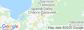Spassk Dal'niy map
